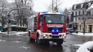 [FEUERWEHR GUMMERSBACH] Einsatzfahrten der Feuerwache Gummersbach und Polizei und Rettungsdienst