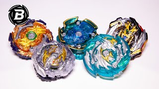 ALL STAMINA TYPE Beyblade Pro Series Wave 1 - 6 Epic Tournament Battle | ASMR | Blade Stadium