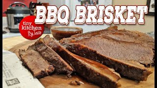 Instant Pot BBQ Brisket (in about 1 Hour) // Tiny Kitchen Big Taste