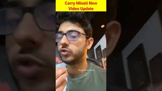 Carry Minati New Video Update || Ashish Chanchlani React On Carry Minati #carryminati #carryislive