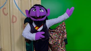 Count von Count Meet and Greet in Sesame Street Land at SeaWorld Orlando