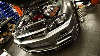 Nissan Gt-r 34 Capacity in 1000 hp