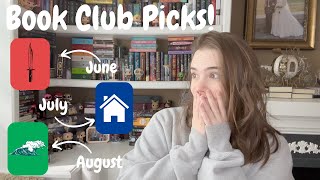 The Lazy Book Club: June, July, and August 2023 Picks! 🔪🔪 This is going to be a wild ride!