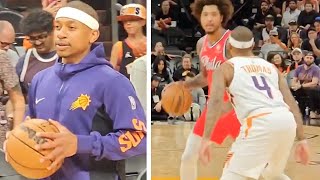 Isaiah Thomas With Suns Again (All Practice & NBA Game Moments)