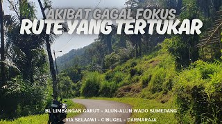 Rute Dadakan ! Jalan Rusak vs View Bagus | Jalur Limbangan - Wado via Cibugel Darmaraja