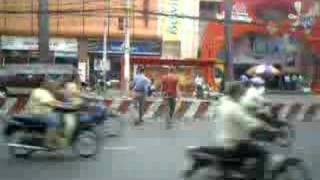 How to cross a street in Saigon