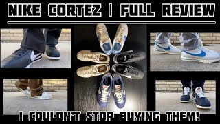 NIKE Cortez | Unboxing 4 pairs | History & FULL REVIEW #sneakers