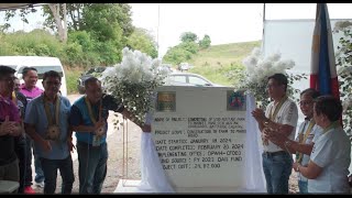 DAR-DPWH turnover of the Baraccaoit, Gattaran, Cagayan Farm-to-Market Road .