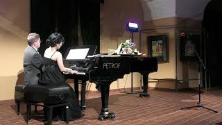 Chopin: "Valse brillante" Op. 34 No. 2 in A Minor - AlisAdam PianoDuo