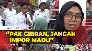 Bertemu Wapres Gibran Pelaku UMKM Curhat Sekarang Panen Gampang Pak, Jualannya yang Sulit