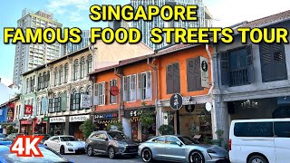 Singapore Famous Food Streets Tour | Tanjong Pagar | Chinatown