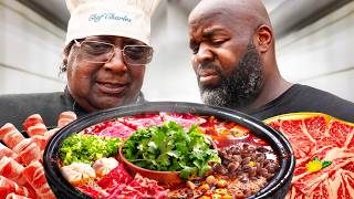 Black Chefs try SPICY Chinese Hotpot for the First Time 🌶️