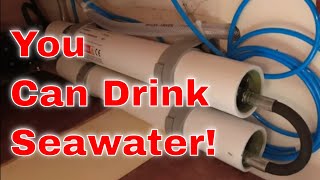 We got a water-maker, how to drink sea water!