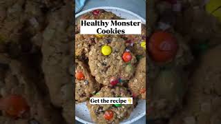 Healthy Monster Cookies