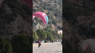 Paraglide landings. Do they stick them? #paragliding #turkey #shorts