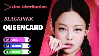 How Would BLACKPINK Sing 'Queencard' (by (G)I-DLE) Line Distribution (LAYOUT SWAP)