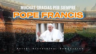 POPE FRANCIS TERIMA KASIH