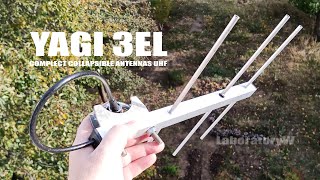 Комплект розбiрних YAGI 3el UHF з антистатик-захистом (10 шт)