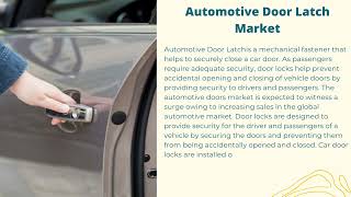 Automotive Door Latch Market