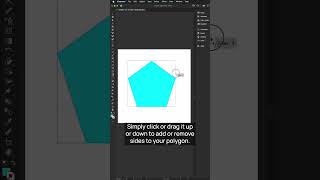 How to create and edit polygons in Adobe Illustrator #shorts