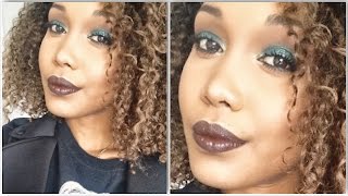 GRWM Hair & Makeup ♡ Green Eyes & Brown Lips⎜ThePrettyUsMu