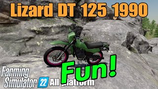 Lizard DT 125 1990 / FS22 mod for all platforms