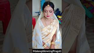 Assamese Bridal Makeover @pragatidas4702 #assamesewedding #bridalmakeover #dibrugarh