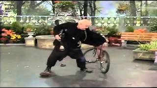 Joe Jackson Jr., clown with bicycle/ Sketch mit Fahrrad / клоун с велосипедом,1977