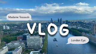 Vl🍩G: Madame Tessauds + London Eye || музей Мадам Тюссо + Лондонский глаз 👁