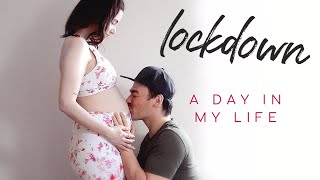 A Day In My Lockdown Life (Baking, Baby Kicks, Workout & Writing!) | Melanie Murphy Vlog