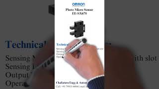 Omron Photo Micro Sensor: EE-SX670 | +91 79955 44066#shorts