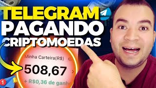 COMO GANHAR PELO TELEGRAM MILHARES DE CRIPTOMOEDAS AUTOMÁTICAMENTE! TELEGRAM BOOT CRYPTO