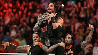 Roman Reigns vs Sheamus on raw for wwe world heavyweight championship match #bigdogRoman