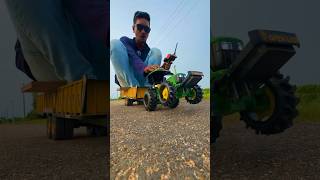 Hand made Rc John Deere tractor pull heavy weight 70 kgs