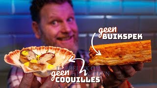 BUIKSPEK & coquilles op de BBQ? Ik dacht het niet!