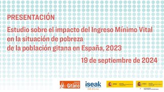 Estudio sobre el impacto del IMV en la situación de pobreza de la población gitana en España, 2023