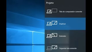 Como corrigir segunda tela do windows NÃO RECONHECIDO