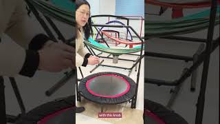 Hot Pick! E-commerce Bestseller Mini Trampoline with Safety Handles for Ultimate Workouts