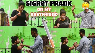 Cigarette 🚬Prank ON My BESTFRND || Smoking Prank 🤬​⁠@SMILEY_PUJA