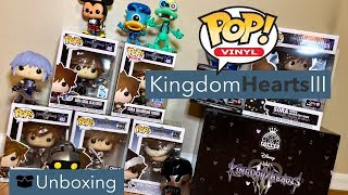 Unboxing: Funko Pop!s Kingdom Hearts III [feat. GameStop Mystery Box] - Disney Merch