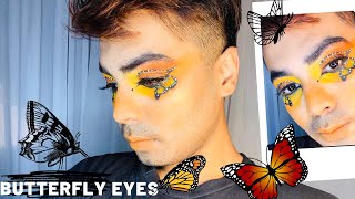 The butterfly eye makeup look 🦋🦋