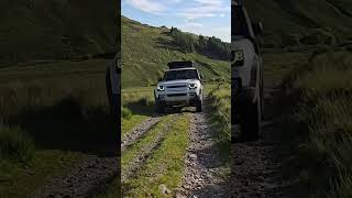 Breasthigh Road in Cumbria with @trailstracks4x4adventures19 #newdefender #l663 #landrover