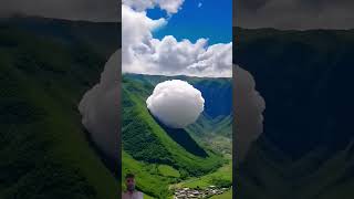 Rolling clouds ⛅ #clouds #nature #travel #shortsbeta #mountains #shorts #love #cloudlovers #nature