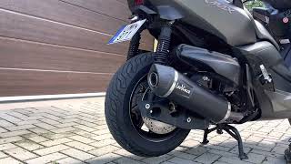 Yamaha X-max 400 LeoVince exhaust