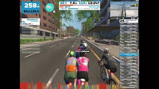 Zwift Race like a champ stg 2 Richmond Rollercoaster