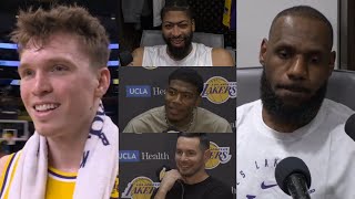 Lakers vs Grizzlies | Lakeshow Postgame Interviews x Highlights: DK, AD, Bron, Rui & Coach JJ Redick