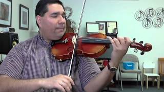 Bach Double Violin Concerto - Practicing 2nd Violin WITH METRONOME - Part 1