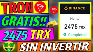 ⭐Cómo GANAR TRON GRATIS‼️🤑MINERIA EN LA NUBE GRATIS 2023🔥MINERIA en la NUBE SIN INVERTIR 2023