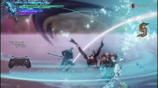 Devil may cry 5 Vergil round trip + Mirage edge combo b