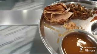 Prasad | Gujarati thali | Trimurti mandir Ahmedabad | গুজরাটি থালি | প্রসাদ